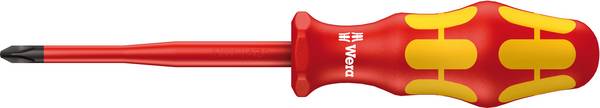Wera 162 iS 05006450001 VDE Kreuzschlitz-Schraubendreher PH 1 Klingenlänge: 80 mm