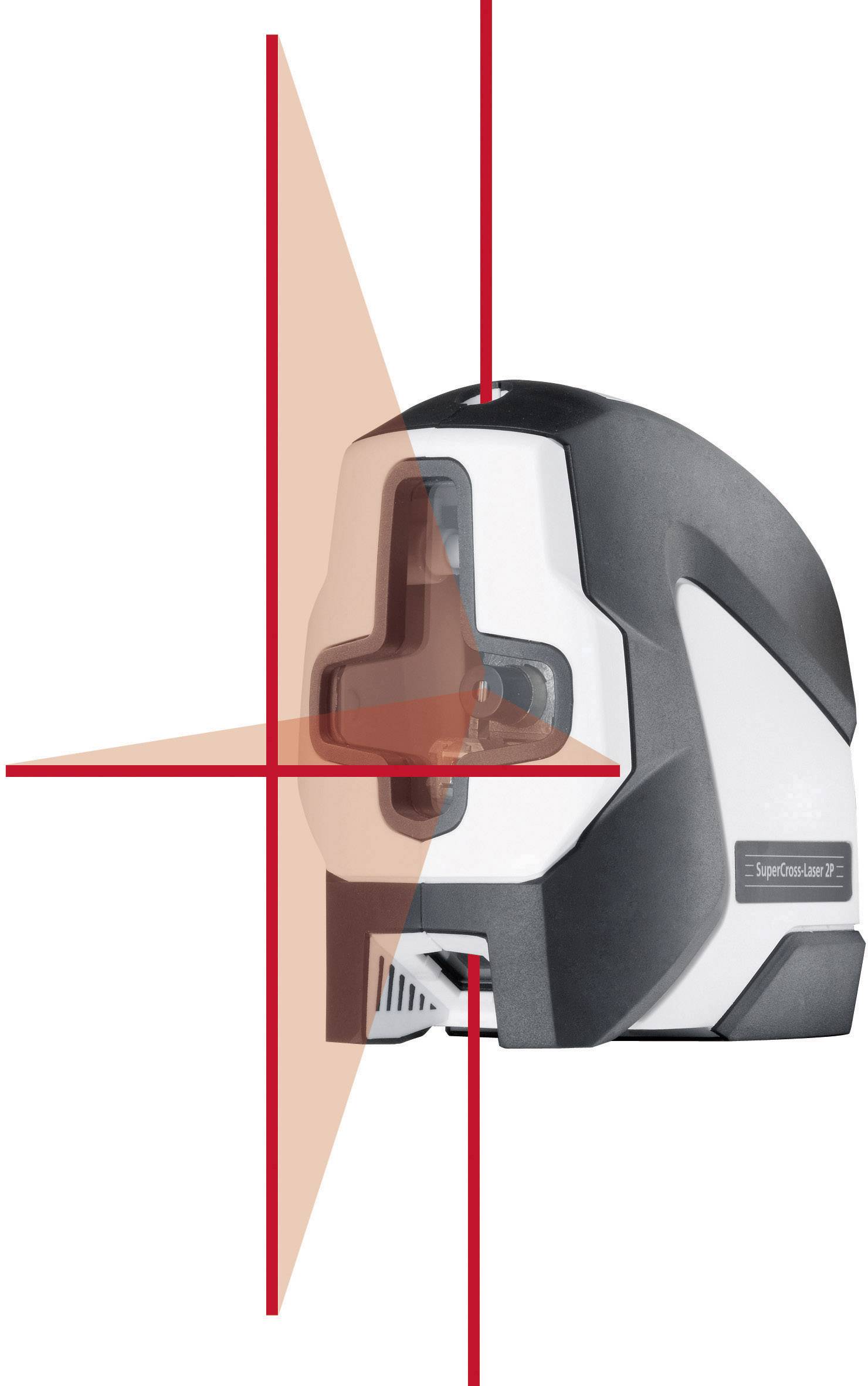 Laserliner SuperCross Laser 2P Kreuzlinienlaser kalibriert (ISO) selbstnivellierend Reichweite (max.): 30 m