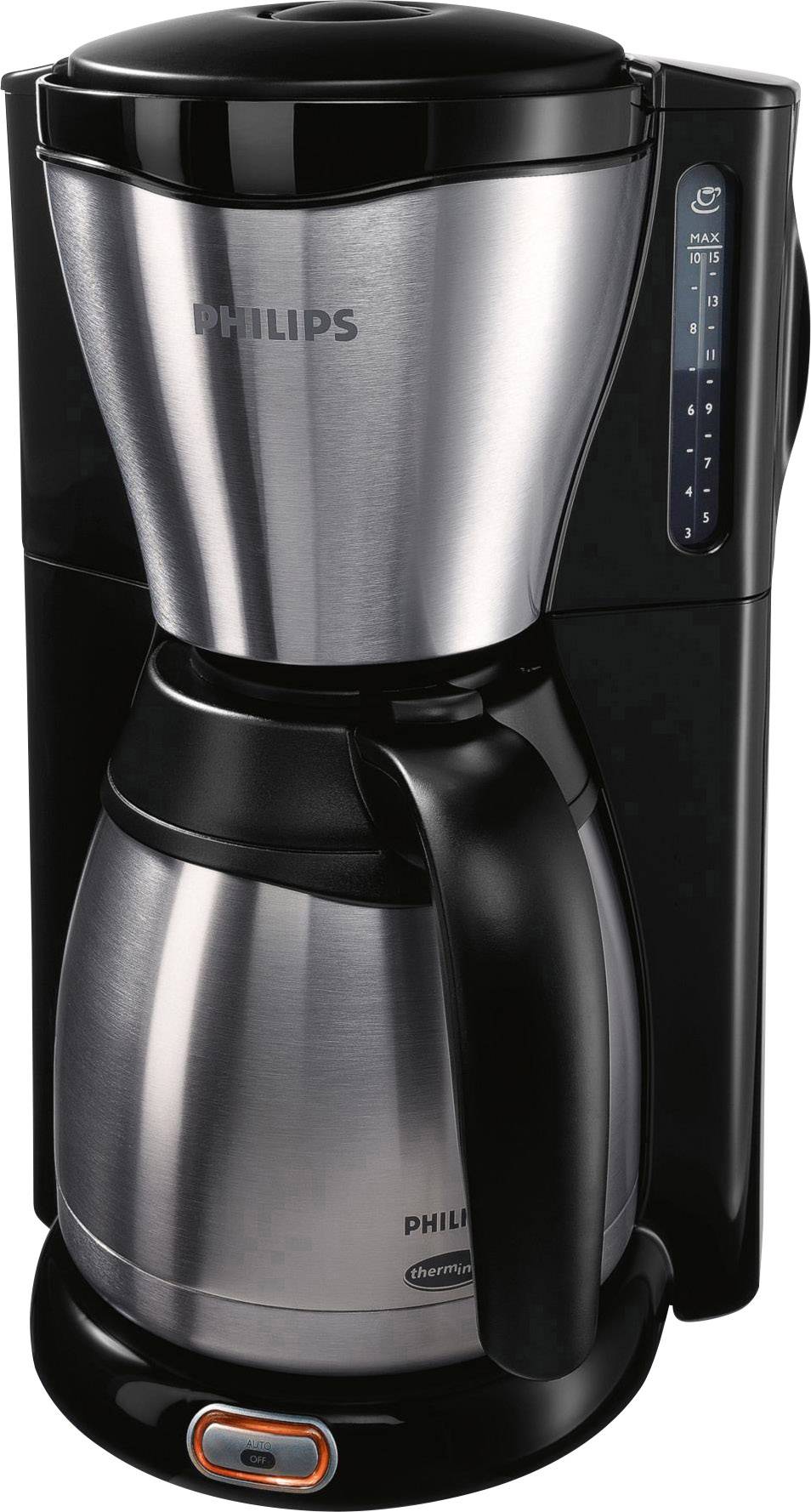 Philips Kaffeemaschine HD7546/20 Thermokanne schwarz/silber-1