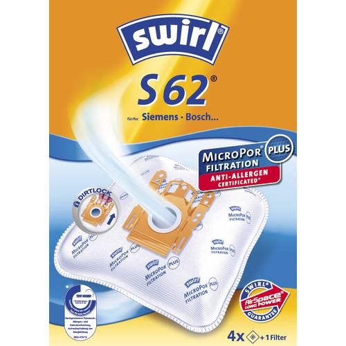 Thumbnail - Swirl S62 AirSpace Staubsaugerbeutel 4 St.