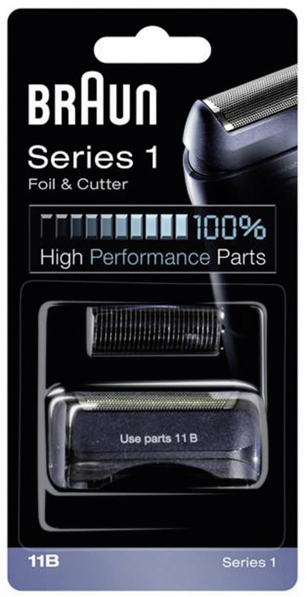 11B Scherfolie und Klingenblock Schwarz 1 Set