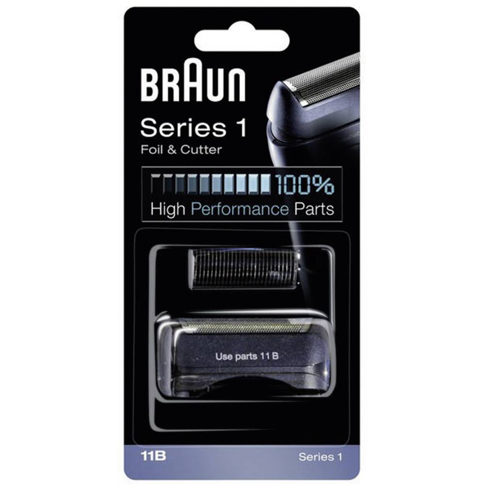 Braun 11B Scheerblad en trimmer Zwart 1 set