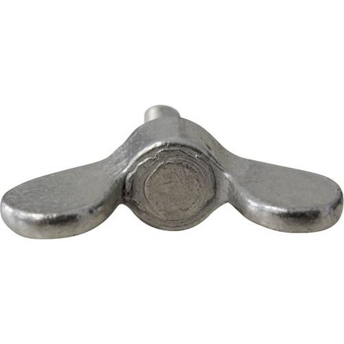 TOOLCRAFT 827808 Flügelschraube M4 10 mm DIN 316 Stahl verzinkt 10 St.