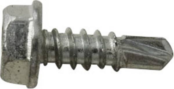TOOLCRAFT 828018 Bohrschraube 3.5 mm 19 mm Außensechskant DIN 7504 Stahl verzinkt 100 St.