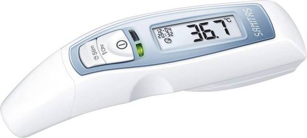 Sanitas SFT 65 Infrarot Fieberthermometer Mit Fieberalarm