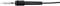 'WISI Mini Coaxial' Anschlusskabel, schwarz, mit silbernem Stecker, geeignet für SAT-Anwendungen.