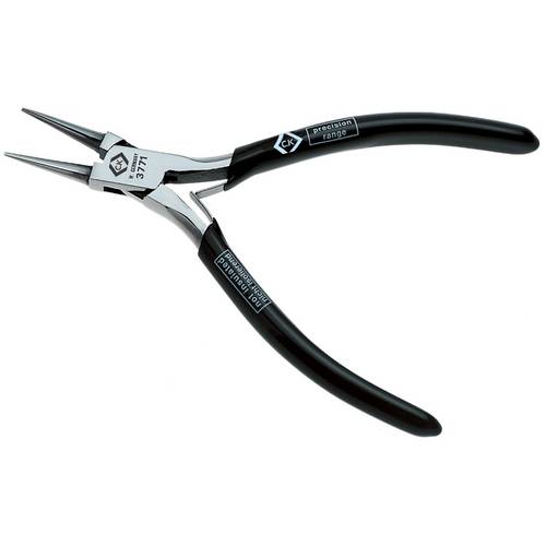 C.K T3771 Elektronik- u. Feinmechanik Rundzange Gerade Carbonstahl 120 mm