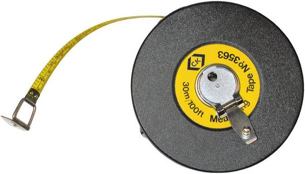 C.K  T3563 100 Maßband  Koffer 30 m Stahl