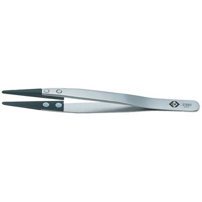 C.K T2392 Bestückungspinzette 259CF Stumpf 130 mm-0