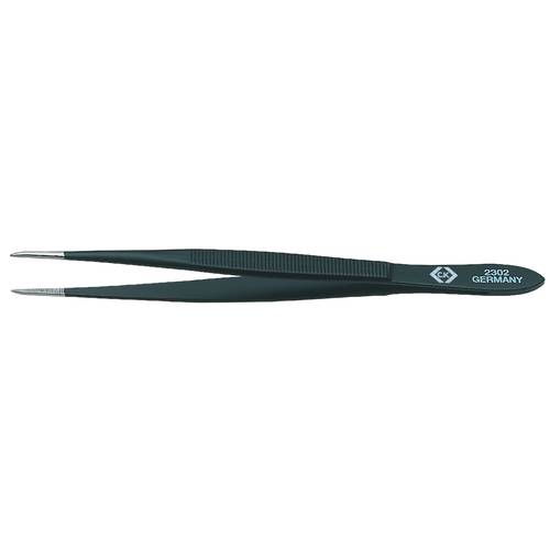 Thumbnail - C.K T2302 Präzisionspinzette Stumpf, fein 115 mm