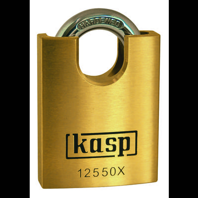 Kasp K12540XD Vorhängeschloss 40 mm verschieden schließend Goldgelb Schlüsselschloss-0