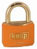 Kasp K12440ORAD Vorhängeschloss 40 mm verschieden schließend Goldgelb Schlüsselschloss