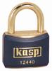 Kasp K12440BLUD Vorhängeschloss 40 mm verschieden schließend Goldgelb Schlüsselschloss