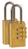 Kasp K11020D2 Vorhängeschloss Goldgelb Zahlenschloss