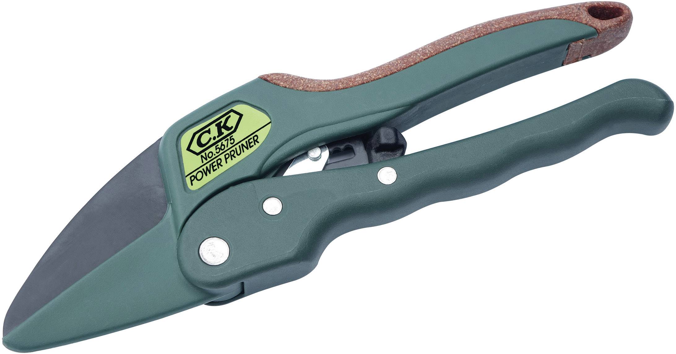 C.K G5675 Gartenschere 195 mm Ratsche, Amboss-0