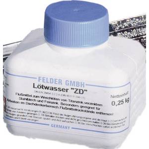 Felder Lottechnik Zd 250 Lotwasser Inhalt 250 G F Sw 11 Kaufen