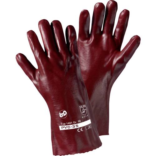 Thumbnail - Leipold Doehle PVC 1481 PVC Arbeitshandschuh Größe (Handschuhe): 10, XL EN 388 CAT II 1 Paar