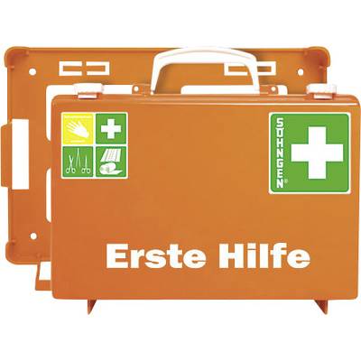 Erste Hilfe Koffer MT-CD gefüllt orange nach DIN 13169, 40x30x15cm