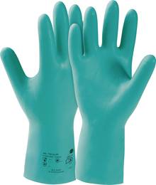 Chemikalienschutzhandschuhe schützen vor Bakterien und Pilzsporen. 