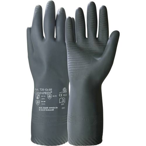 Thumbnail - KCL 720-8 Camapren® Chloropren Chemiekalienhandschuh Größe (Handschuhe): 8, M EN 388, EN 511 1 Paar