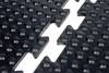 COBA Europe BF010001 BUBBLEMAT Gummimatte (L x B x H) 900 x 600 x 14 mm Schwarz