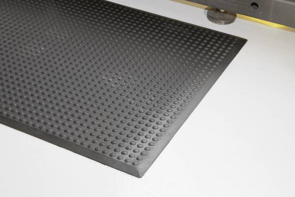 COBA Europe BF010002 BUBBLEMAT Gummimatte (L x B x H) 1200 x 900 x 14 mm Schwarz
