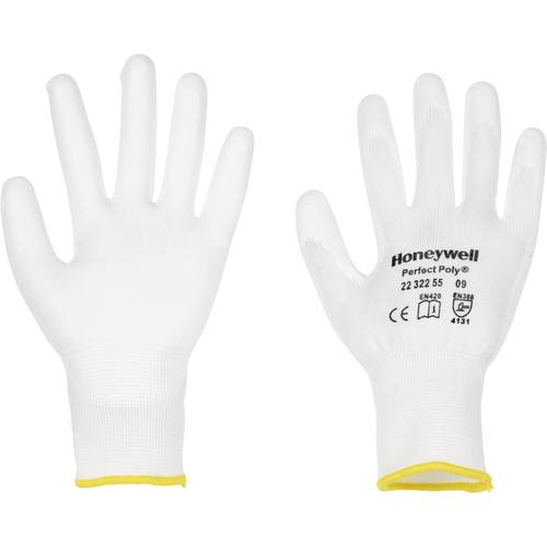 Honeywell GANTS BLANCS PERFECTPOLY 2232255-7 Polyamid Arbeitshandschuh Größe (Handschuhe): 7, S EN 388 CAT I 2 St.