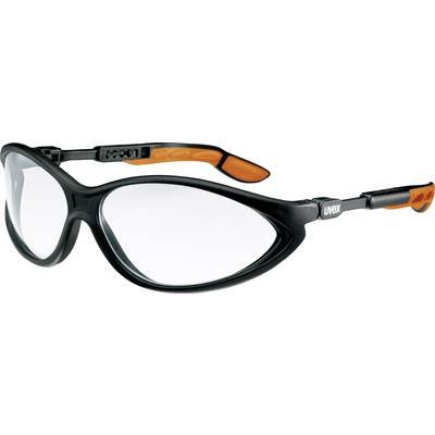 uvex CYBRIC 9188175 Schutzbrille inkl. UV-Schutz Schwarz, Orange EN 166-1, EN 170 DIN 166-1, DIN 170 