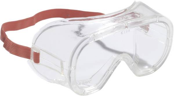 3M 4800 BUD48AF Vollsichtbrille  Rot EN 166-1 DIN 166-1