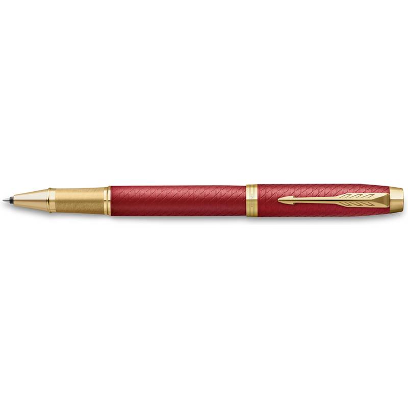 PARKER Roller IM Premium Red G.C. F Schwarz Geschenkbox-0