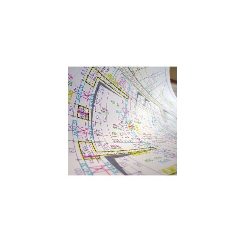 CANSON Inkjet-Papier Opak CAD Bogen, DIN A2, 90 g/qm, weiß-0
