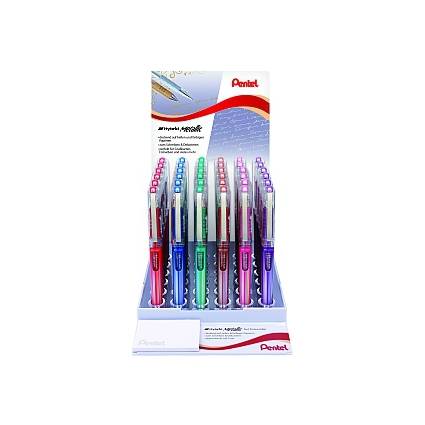 Pentel Gel-Tintenroller K230, farbig sortiert, Display-0