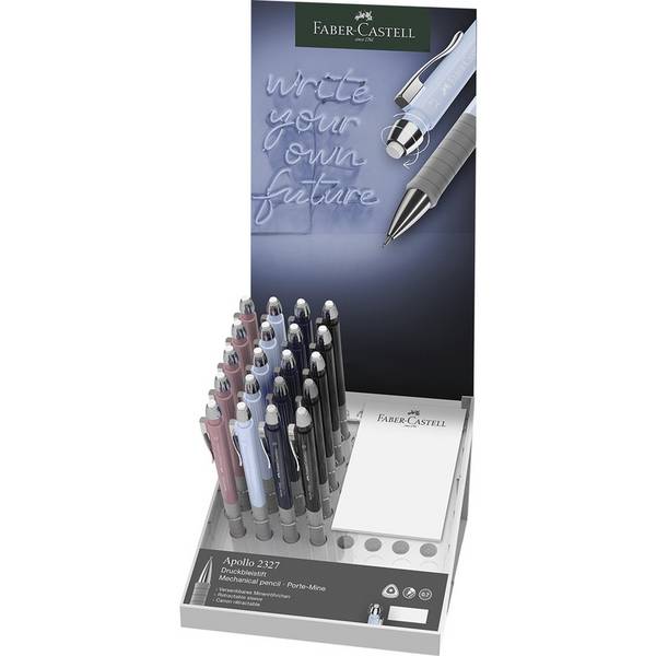 FABER-CASTELL Druckbleistift APOLLO 2325, im Display (5661267)