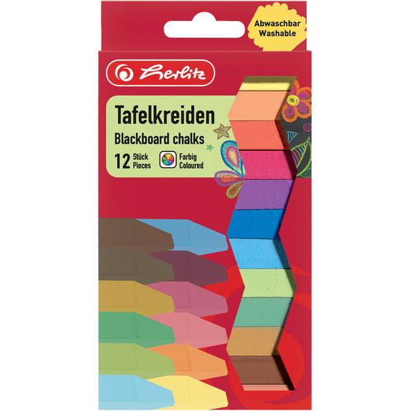 herlitz Kreide Mehrfarbig 300010399