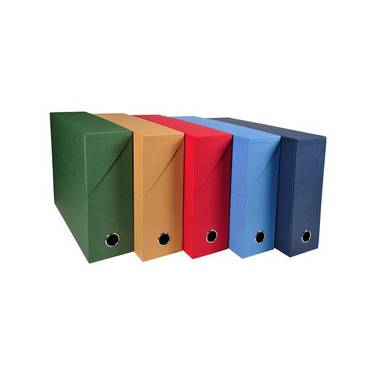 EXACOMPTA Archivbox, DIN A4, Karton, 120 mm, dunkelblau