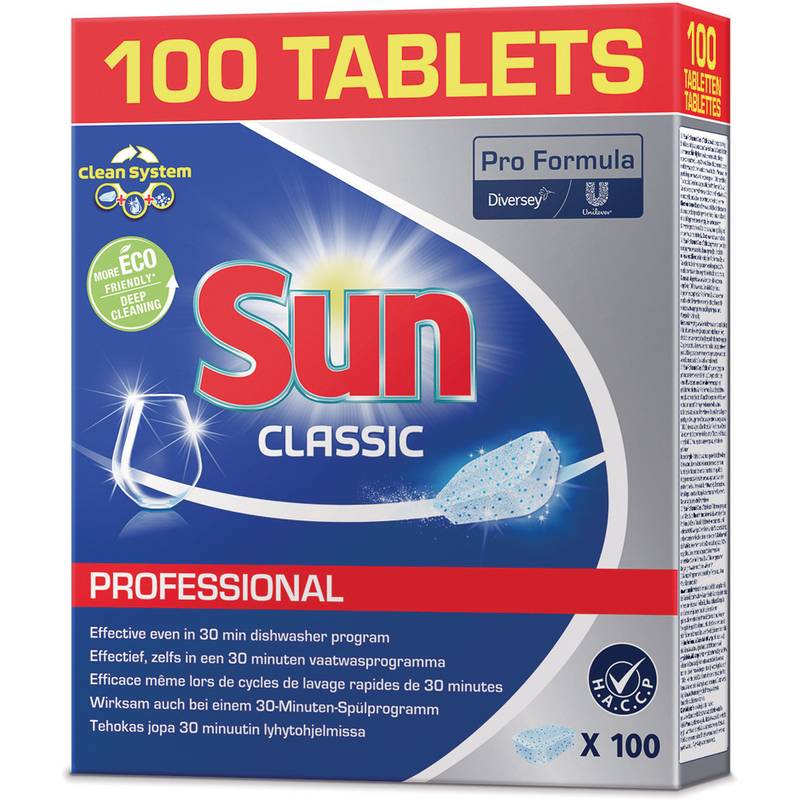 Sun Professional Spülmaschinentabs Classic, 100 Stück-0