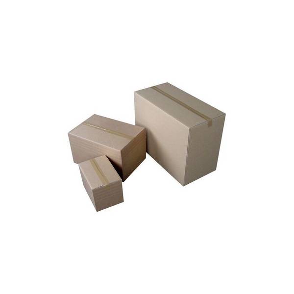 HAPPEL Wellpapp-Faltkarton 343, (L)340 x (B)340 x (H)160 mm (8782104)