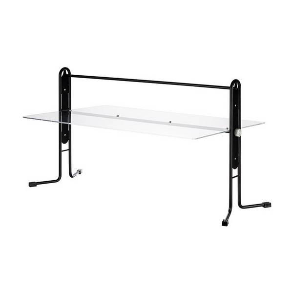 APS Hygieneschutz BUFFET GUARD, schwarz/transparent (6450536)