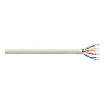 LogiLink Installationskabel, Kat. 5e, U/UTP, 100 m, grau