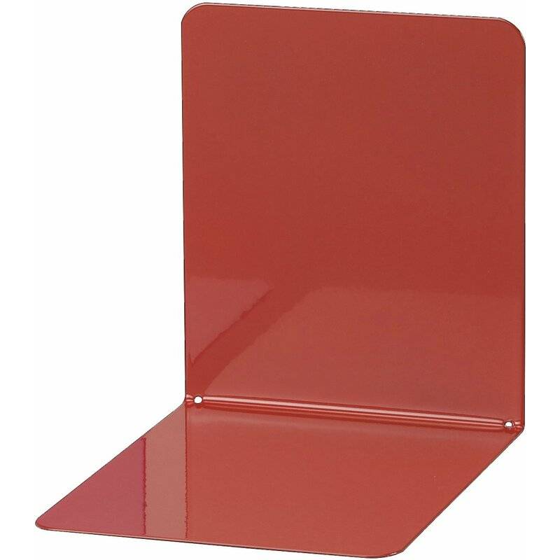 WEDO Buchstütze, (B)140 x (T)140 x (H)120 mm, rot-0