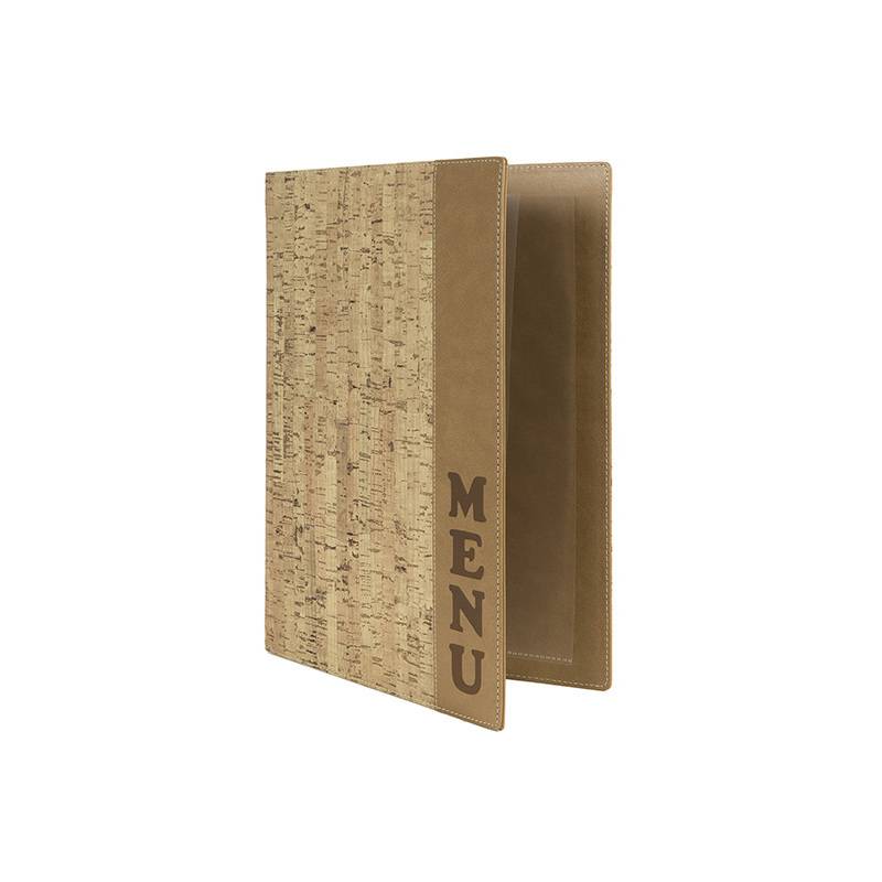Securit Speisekarten-Mappe DESIGN CORK, DIN A4, beige