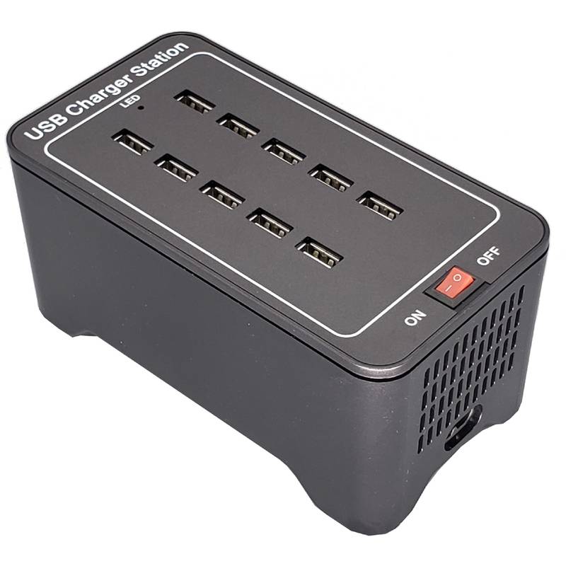Securit Multiladegerät für 10 LED Speisekarten-Mappen (70020294)-0