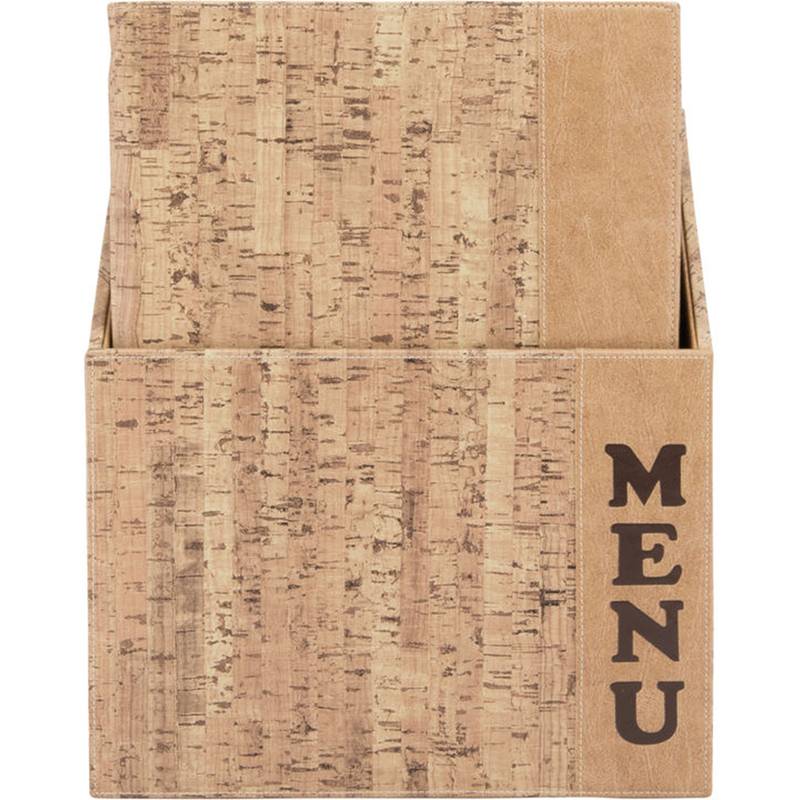 Securit Speisekarten-Mappe DESIGN CORK, A4, 10er Box (70020376)