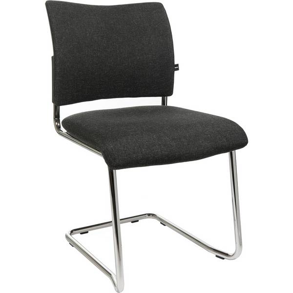 Topstar Besucherstuhl "Visit 20 Polster", anthrazit (77240211)