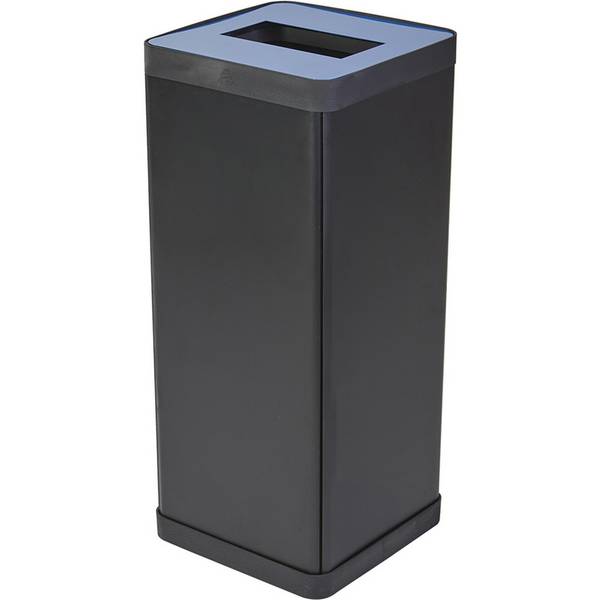 Wertstoffsammelbox PBCORBN B 50l schwarz/blau
