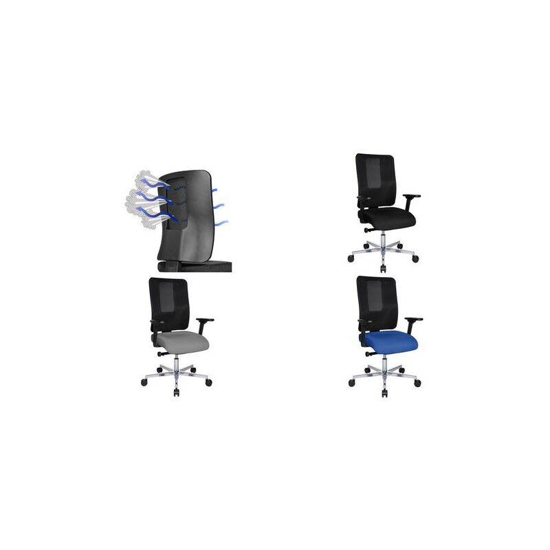 Topstar Bürodrehstuhl "Sitness Open X (N) Deluxe", blau-0