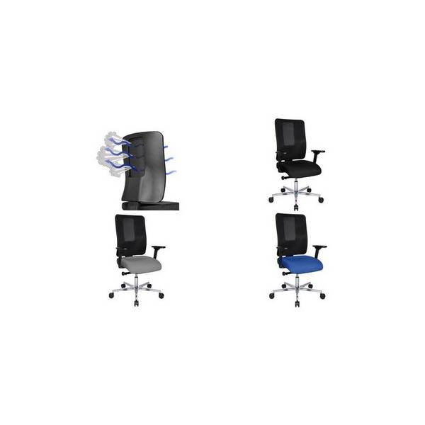 Topstar Bürodrehstuhl "Sitness Open X (N) Deluxe", blau (77240339)
