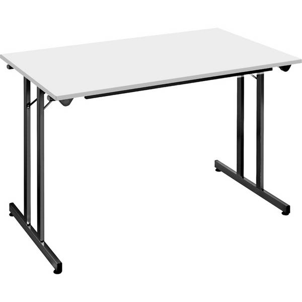 SODEMATUB Klapptisch TPMU126GN, 1.200 x 600 mm, grau/schwarz (71220143)