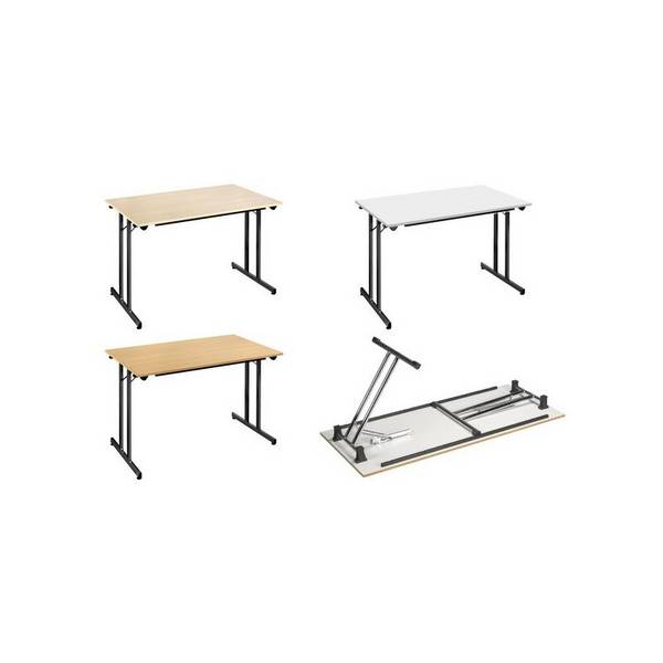 SODEMATUB Klapptisch TPMU128GN, 1.200 x 800 mm, grau/schwarz (71220157)