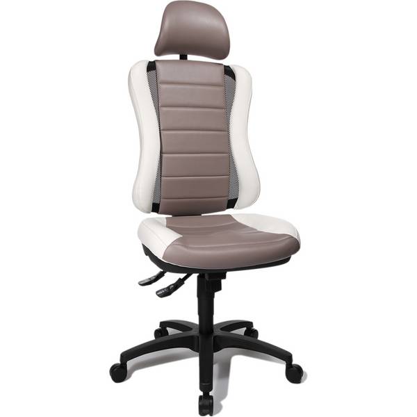 Topstar Bürodrehstuhl "Head Point RS", weiß / grau